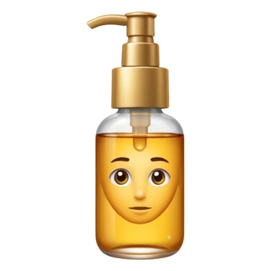 Hair serum emoji sticker