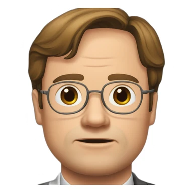 Dwight Kurt Schrute sticker