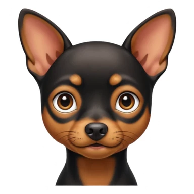 Mini pincher sticker