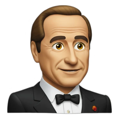 silvio berlusconi sticker