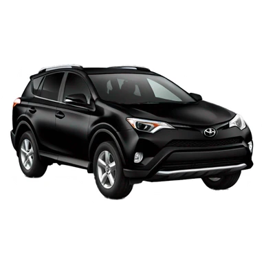 toyota rav4 black car sticker
