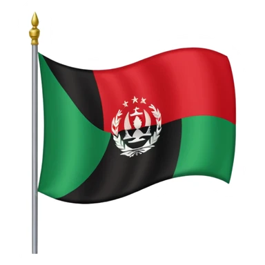 Afghanistan flag sticker