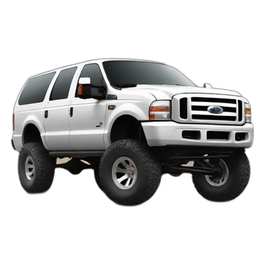 ford-excursion-white-off-road sticker
