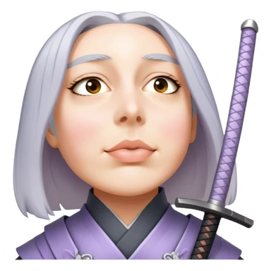 Gentle Samurai sticker