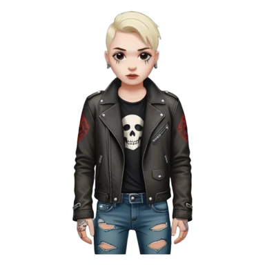 Russian underground fashion sticker