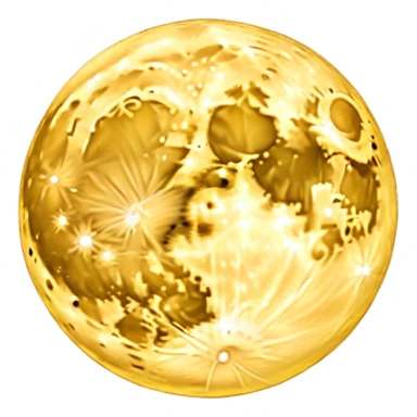 Sunshine moon  sticker