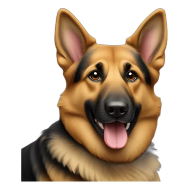 Berger allemand  sticker