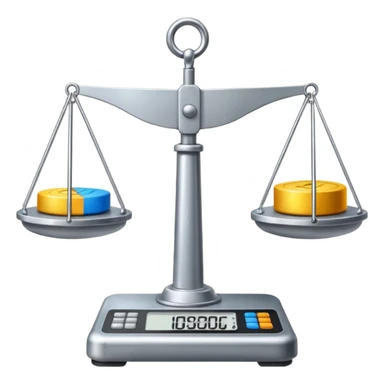 Market Scale Weight sticker