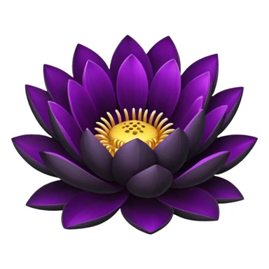 Black lotus sticker