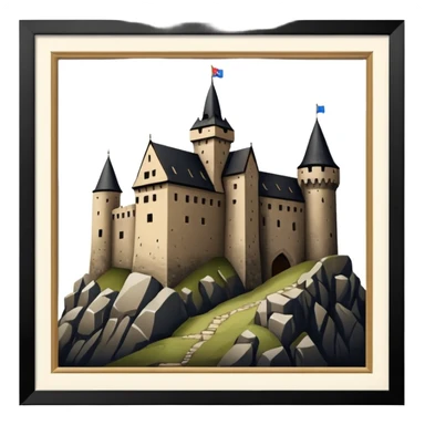 Slovakia Medieval Castle sticker