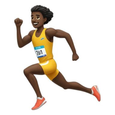 athlétisme sticker