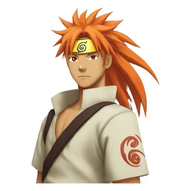 Naruto mode kurama sticker