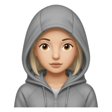 woman walks in a tracksuit   sticker