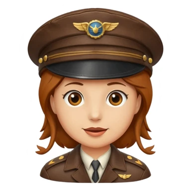 pilot hat sticker