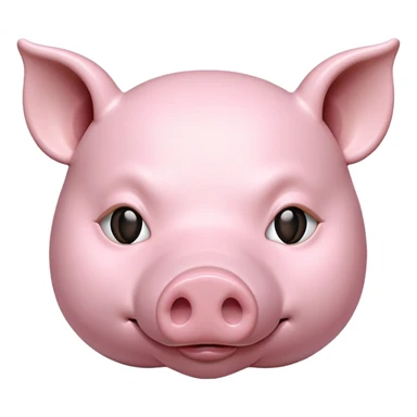   mask of monalisa as a pig sticker