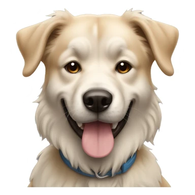 Chien qui sourit  sticker