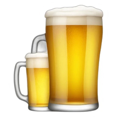 cold beer sticker