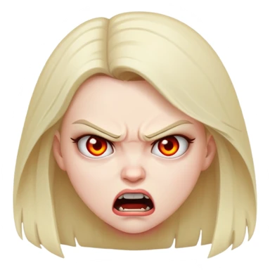 angry loli sticker