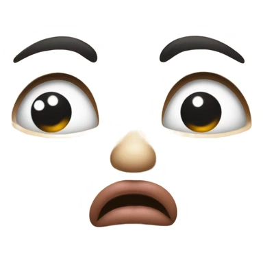 Mad face but with a kissy face  sticker