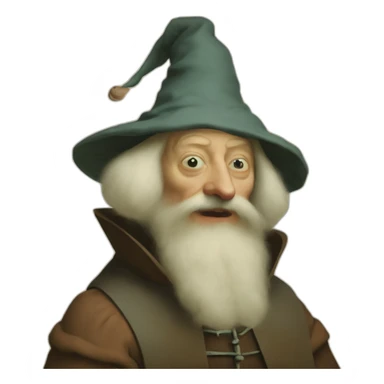 hieronymus bosch stupid man sticker