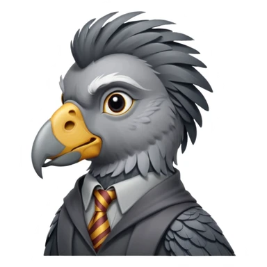 buckbeak and harry potter sticker