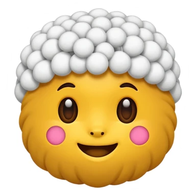 ai pom pom emoji sticker