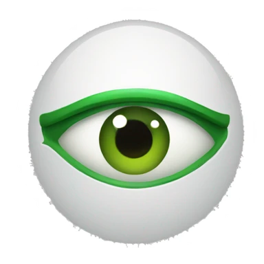 Un noir roux yeux vert  sticker