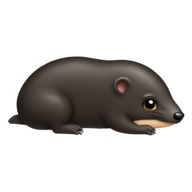 Hole Mole sticker
