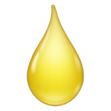 YELLOW DROPLET sticker