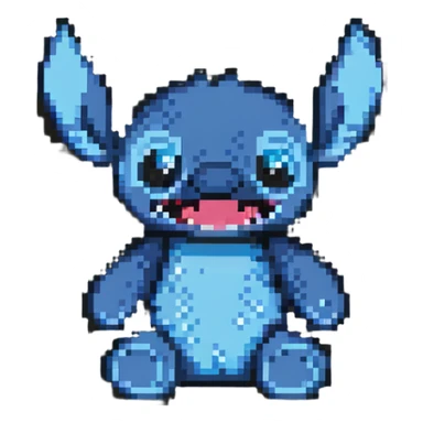 Stitch from Lilo and Stitch sticker