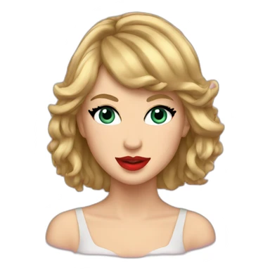taylor swift heart sticker