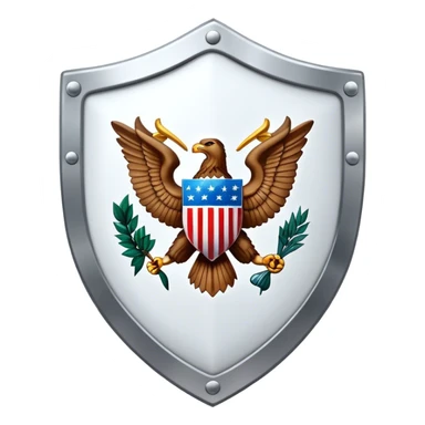 The American shield sticker