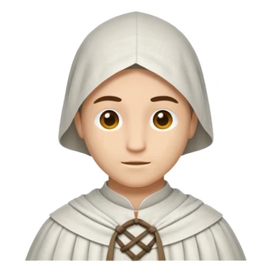 Medieval Coif sticker