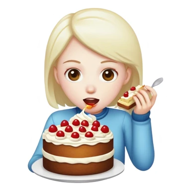 Glutzon Eat a cake sticker