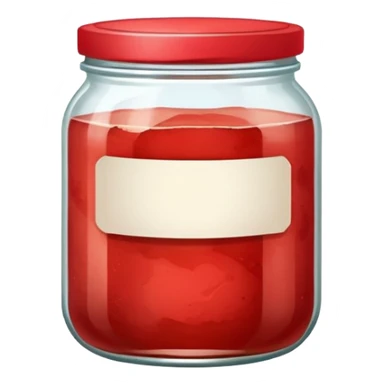 A guava jam jar sticker