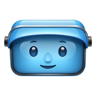 the blue rectangle where it says "visor" sticker