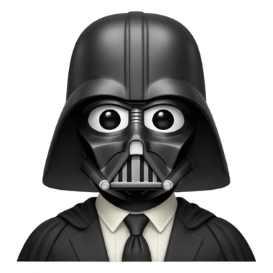 homem de ferro  de darth veder sticker