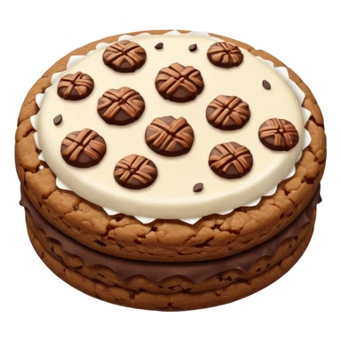 german chocolate cookie sticker