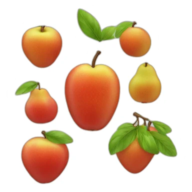 Conserve fruit sticker