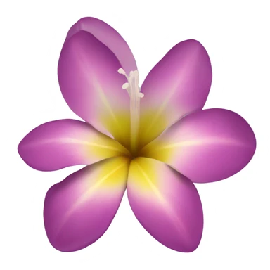 Pretty Hawaiian flower sticker
