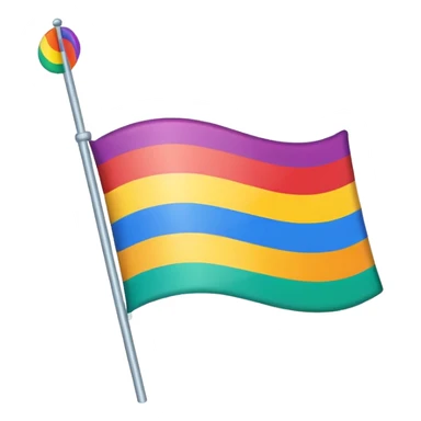 Floptropica flag sticker