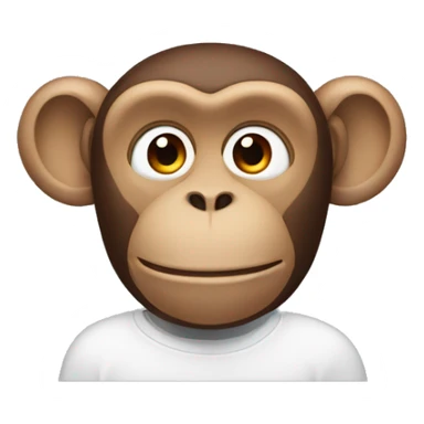 monkey with Airpods Max sticker