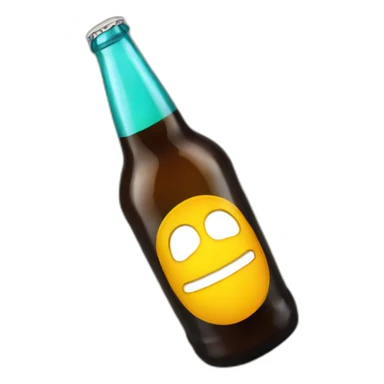 cerveza bottle sticker