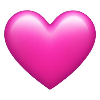 Pink heart sticker