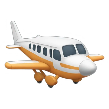 cat in a plane sticker