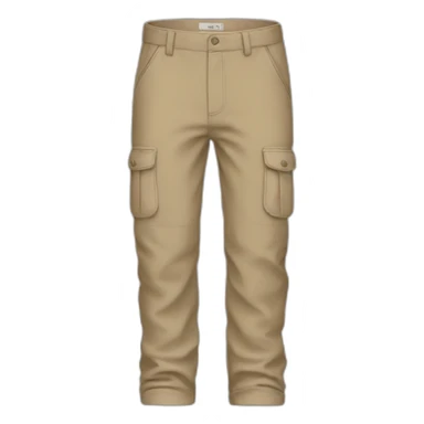 Beige cargo pant sticker