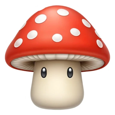 Pilz mit hut sticker