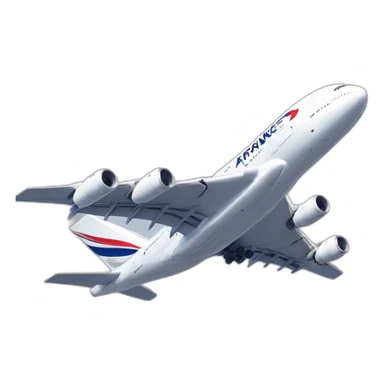 airbus a380 airfrance sticker