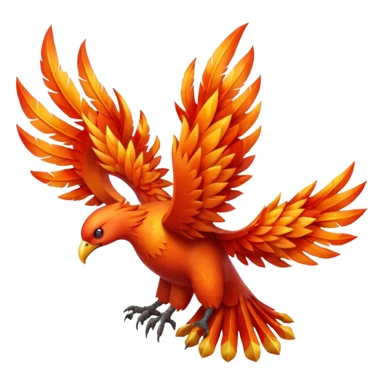Pokemon legendary laranja and red crystal moltres sticker
