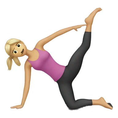 Pilates sticker